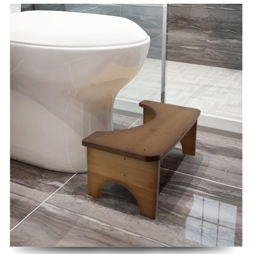 Bamboo Toilet Stool for Adults