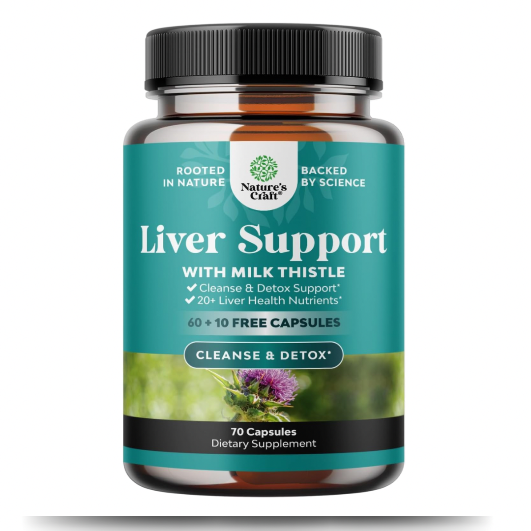 Liver Cleanse Detox & Repair Formula - Herbal Liver Support 