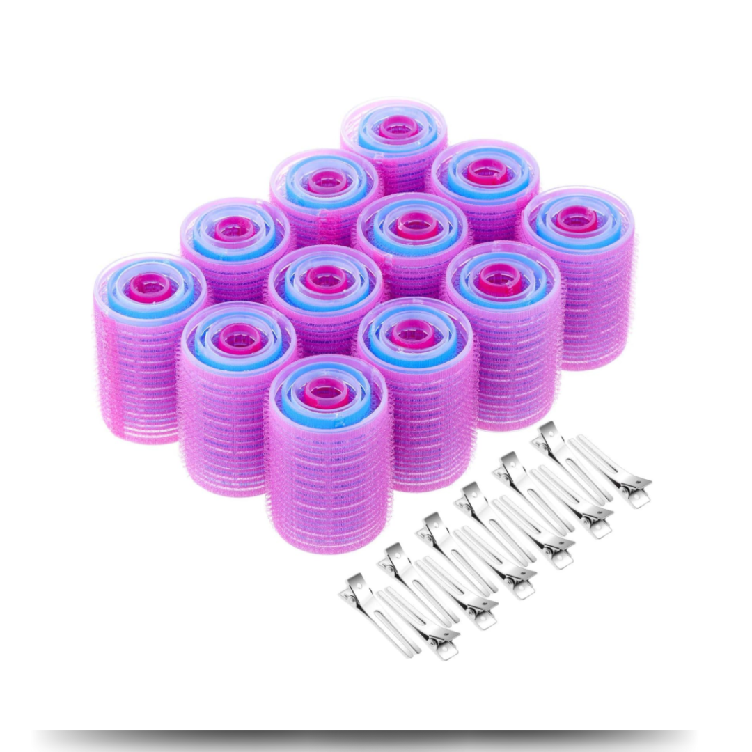 Self-Grip Rollers Set - 60 Pcs