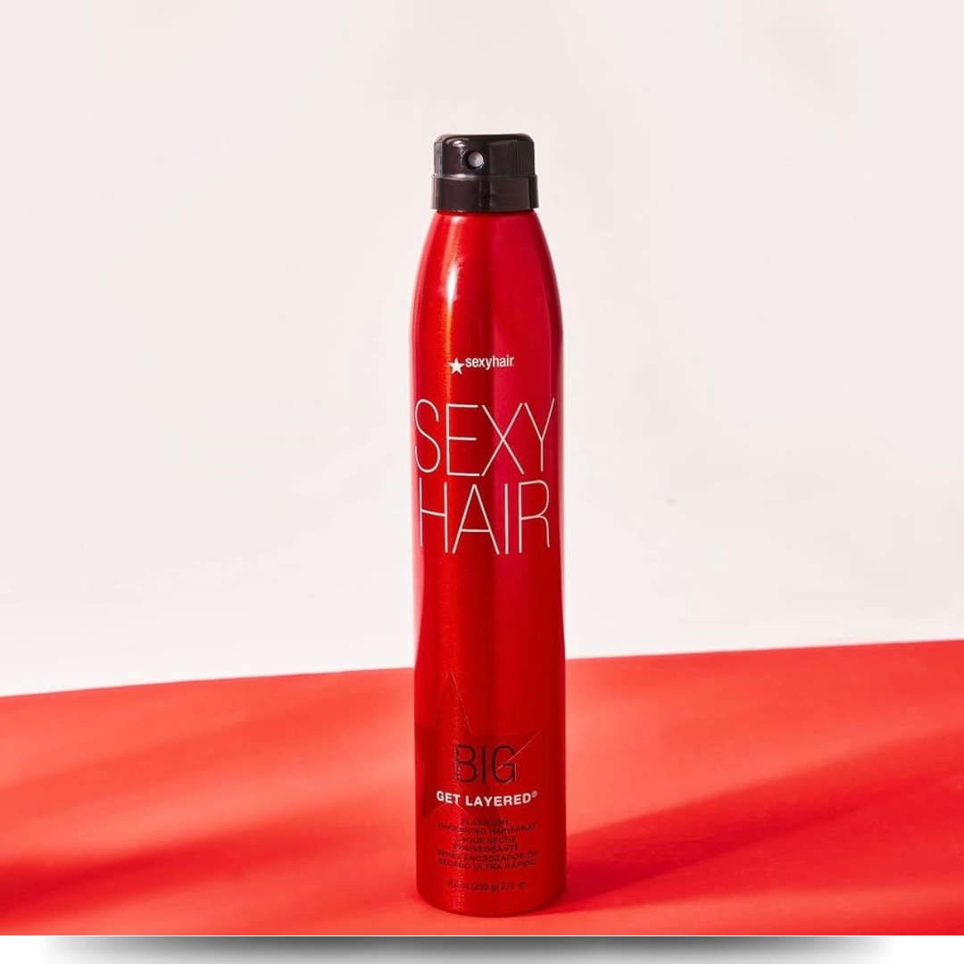 SexyHair Big Get Layered Flash Dry Thickening Hairspray